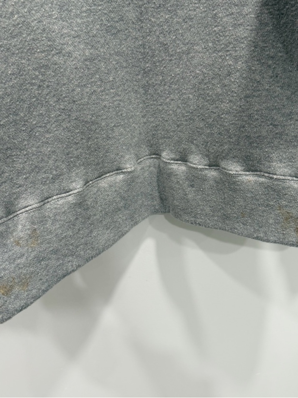 CP Shades Gray Cotton Fleece Lined Crew Neck Sweatshirt Cotton Medium *as is* - Picture 7 of 7